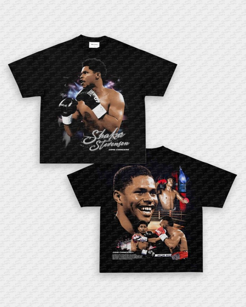 SHAKUR STEVENSON V2 TEE - [DS] - WINS™ GAME CHANGERS TEE - WINS LA