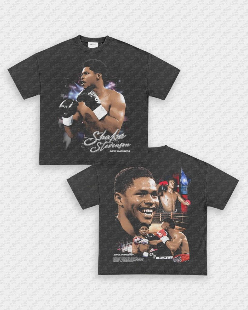 SHAKUR STEVENSON V2 TEE - [DS] - WINS™ GAME CHANGERS TEE - WINS LA