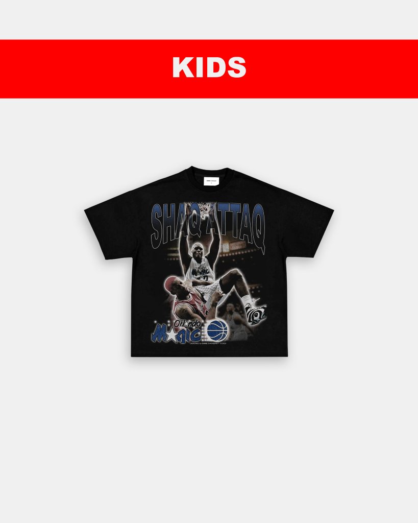 SHAQ ATTAQ - KIDS TEE - WINS™ GAME CHANGERS TEE - WINS LA