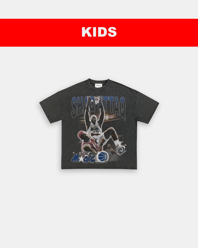 SHAQ ATTAQ - KIDS TEE - WINS™ GAME CHANGERS TEE - WINS LA