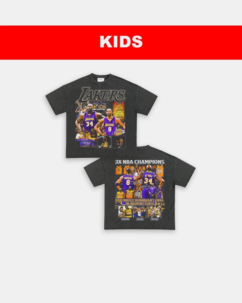 SHAQ & KOBE DS - KIDS TEE - [DS] - WINS™ GAME CHANGERS TEE - WINS LA