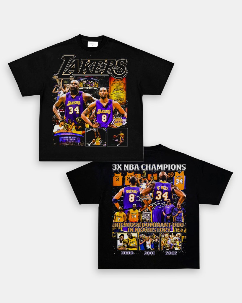 SHAQ & KOBE TEE - [DS] - WINS™ GAME CHANGERS TEE - WINS LA