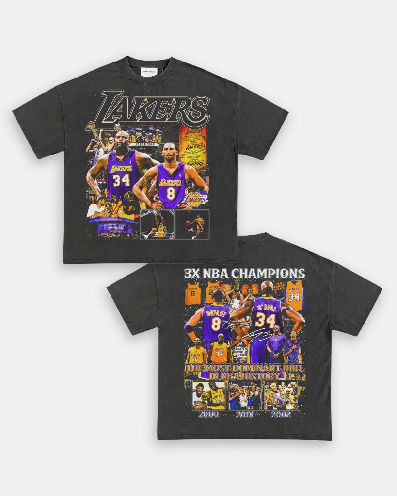 SHAQ & KOBE TEE - [DS] - WINS™ GAME CHANGERS TEE - WINS LA