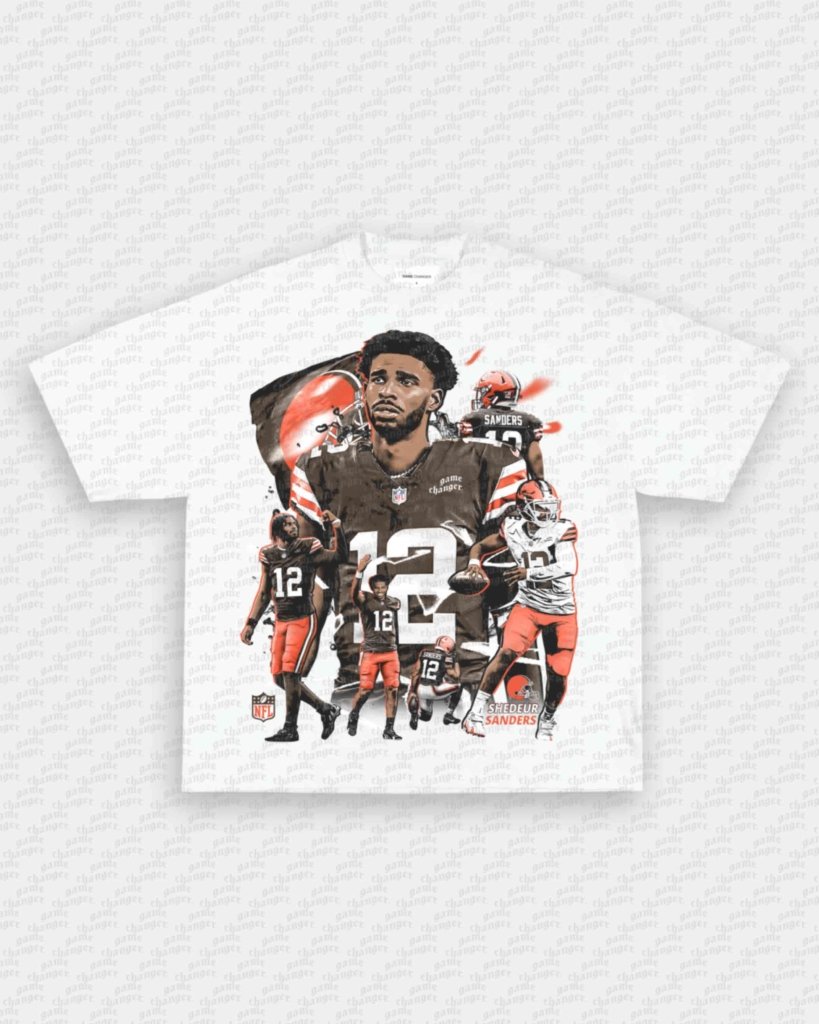 SHEDEUR SANDERS - BROWNS V2 TEE - WINS™ GAME CHANGERS TEE - WINS LA