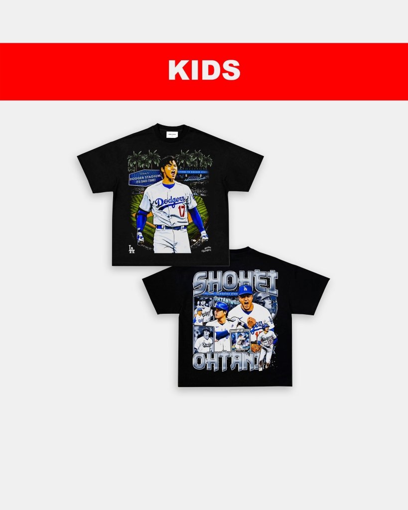 SHOHEI OHTANI - DODGERS - KIDS TEE - [DS] - WINS™ GAME CHANGERS TEE - WINS LA