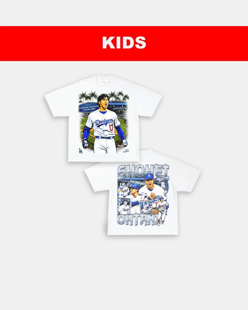 SHOHEI OHTANI - DODGERS - KIDS TEE - [DS] - WINS™ GAME CHANGERS TEE - WINS LA