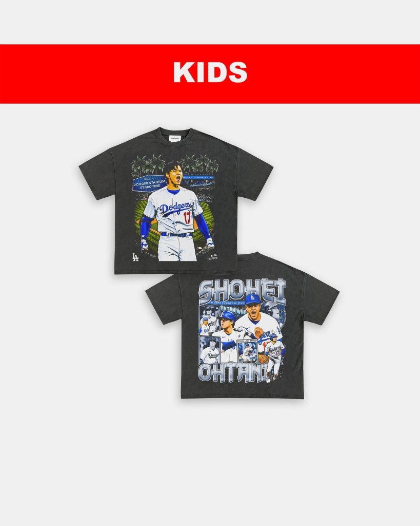 SHOHEI OHTANI - DODGERS - KIDS TEE - [DS] - WINS™ GAME CHANGERS TEE - WINS LA