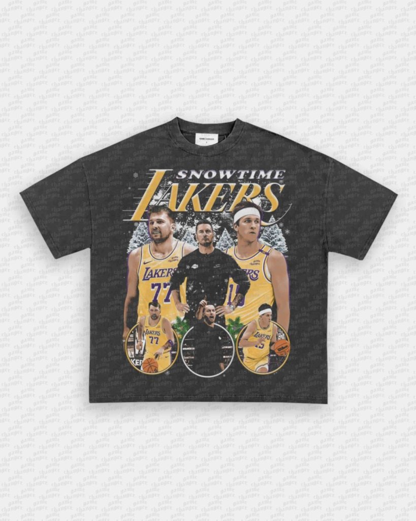 SNOWTIME LAKERS TEE - WINS™ GAME CHANGERS TEE - WINS LA