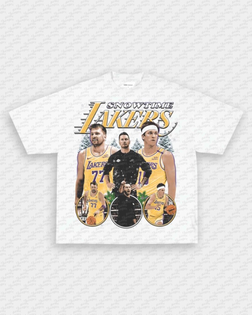 SNOWTIME LAKERS TEE - WINS™ GAME CHANGERS TEE - WINS LA