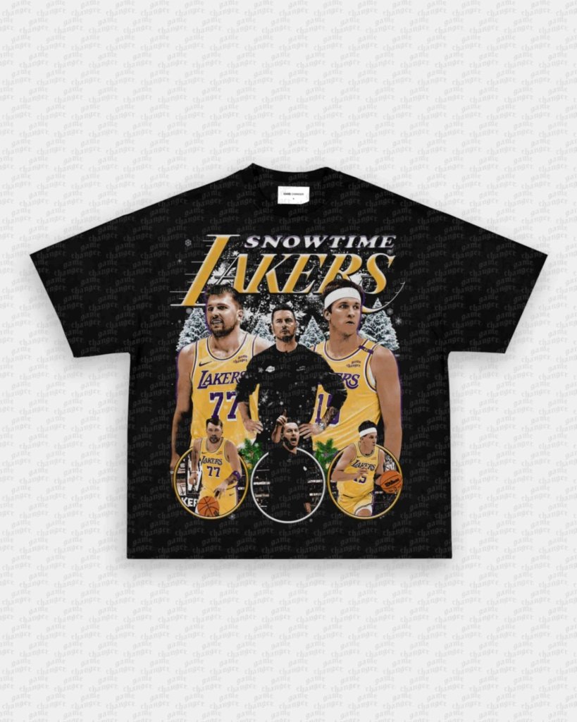 SNOWTIME LAKERS TEE - WINS™ GAME CHANGERS TEE - WINS LA