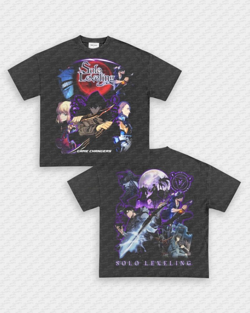 SOLO LEVELING TEE - [DS] - WINS™ GAME CHANGERS TEE - WINS LA