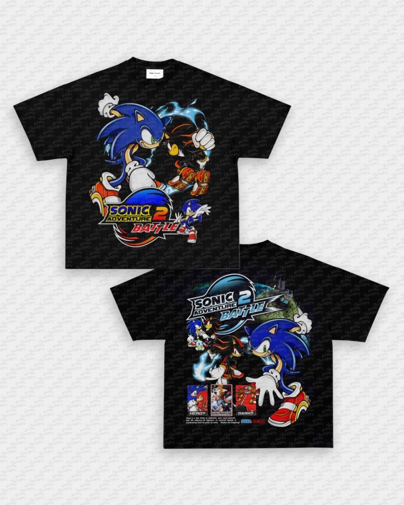 SONIC ADVENTURE 2 TEE - [DS] - WINS™ GAME CHANGERS TEE - WINS LA