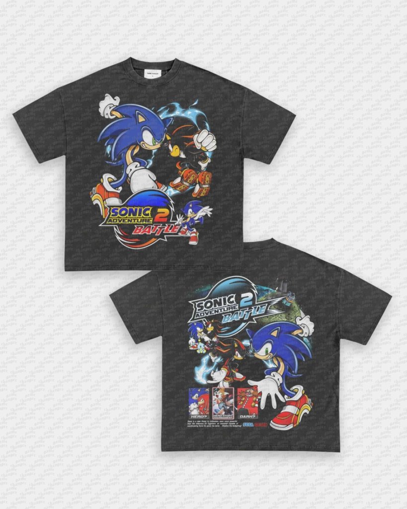 SONIC ADVENTURE 2 TEE - [DS] - WINS™ GAME CHANGERS TEE - WINS LA