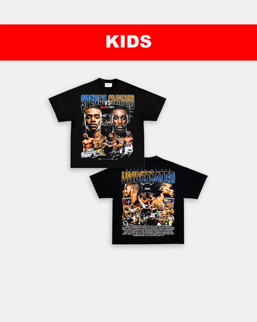 SPENCE VS CRAWFORD - KIDS TEE - [DS] - WINS™ GAME CHANGERS TEE - WINS LA