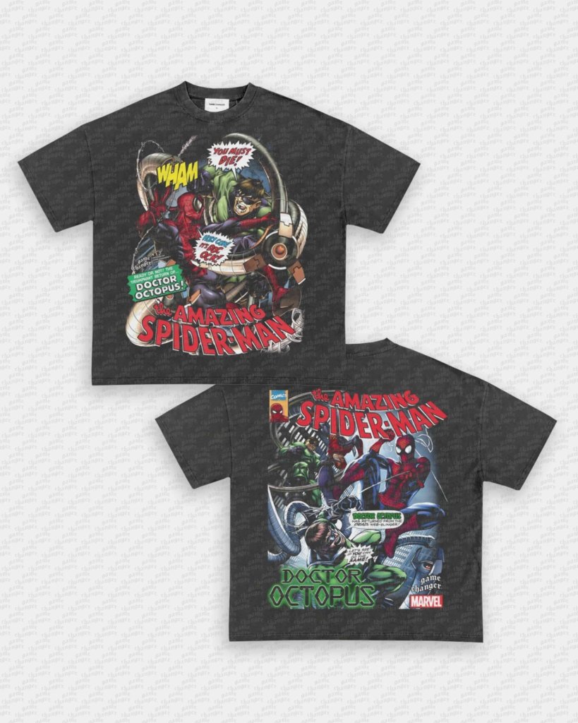 SPIDER MAN VS DOCTOR OCTOPUS TEE - [DS] - WINS™ GAME CHANGERS TEE - WINS LA