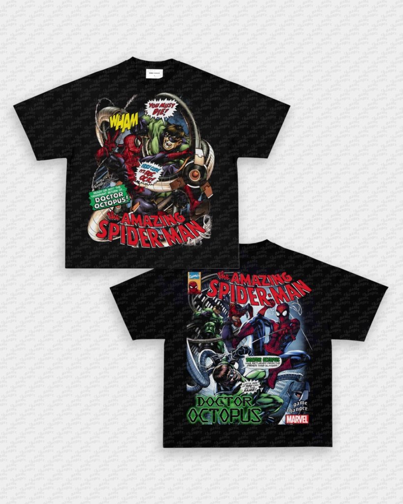 SPIDER MAN VS DOCTOR OCTOPUS TEE - [DS] - WINS™ GAME CHANGERS TEE - WINS LA