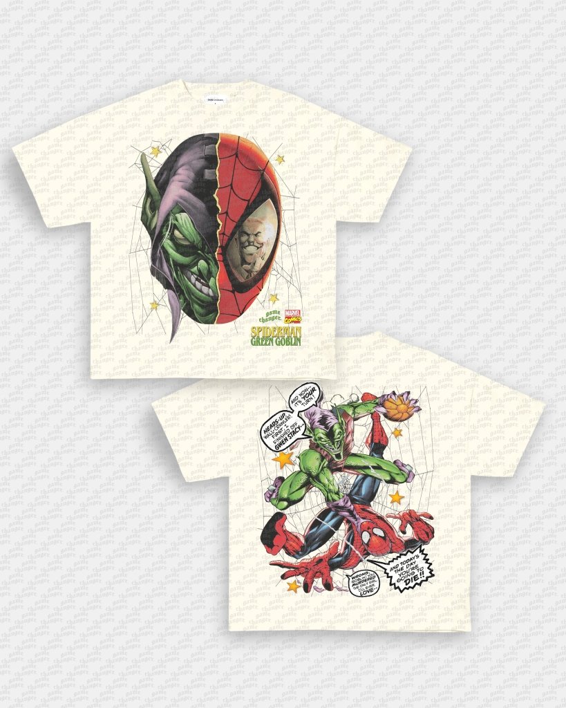 SPIDER MAN VS GREEN GOBLIN TEE - [DS] - WINS™ GAME CHANGERS TEE - WINS LA