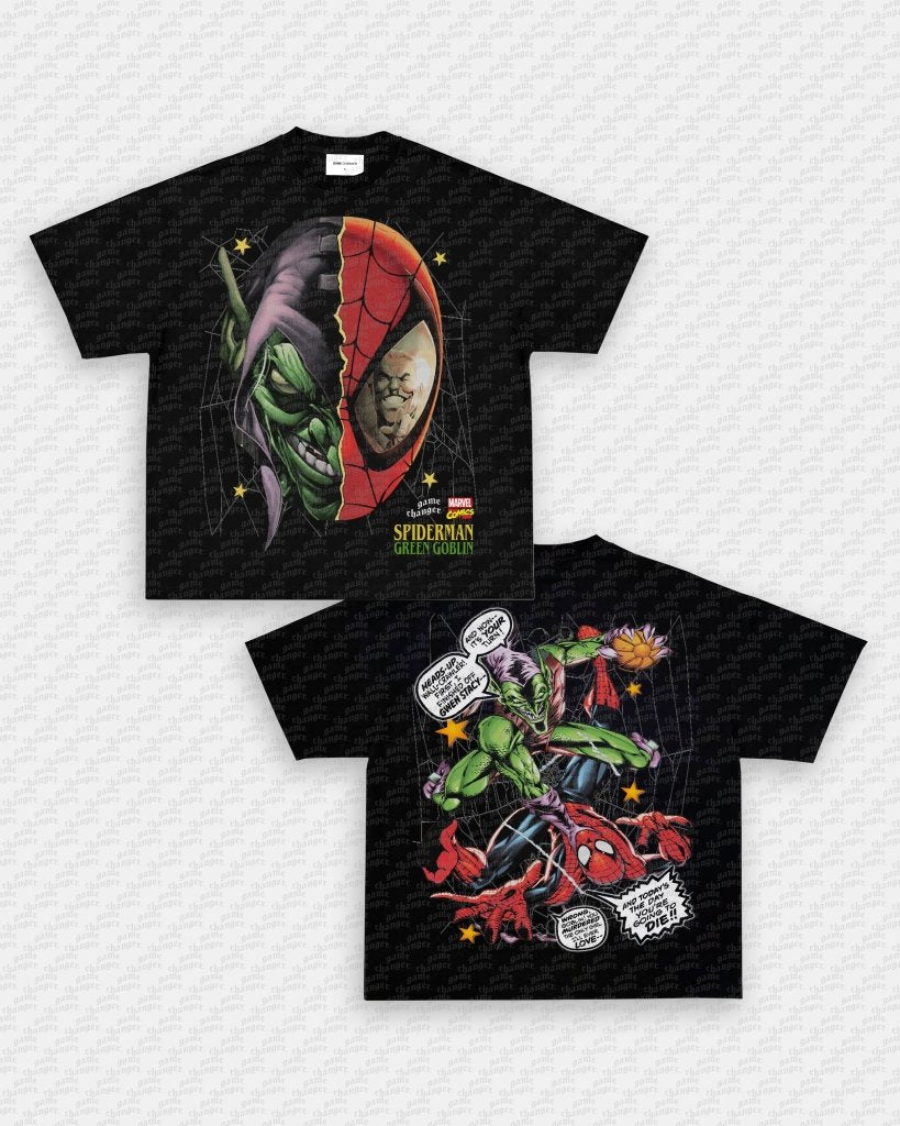 SPIDER MAN VS GREEN GOBLIN TEE - [DS] - WINS™ GAME CHANGERS TEE - WINS LA