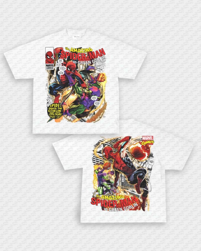 SPIDER - MAN VS GREEN GOBLIN V3 TEE - [DS] - WINS™ GAME CHANGERS TEE - WINS LA