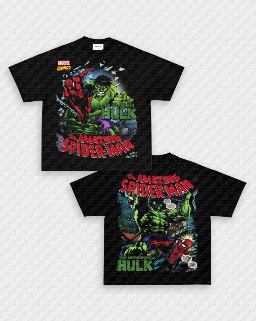 SPIDER MAN VS HULK TEE - [DS] - WINS™ GAME CHANGERS TEE - WINS LA