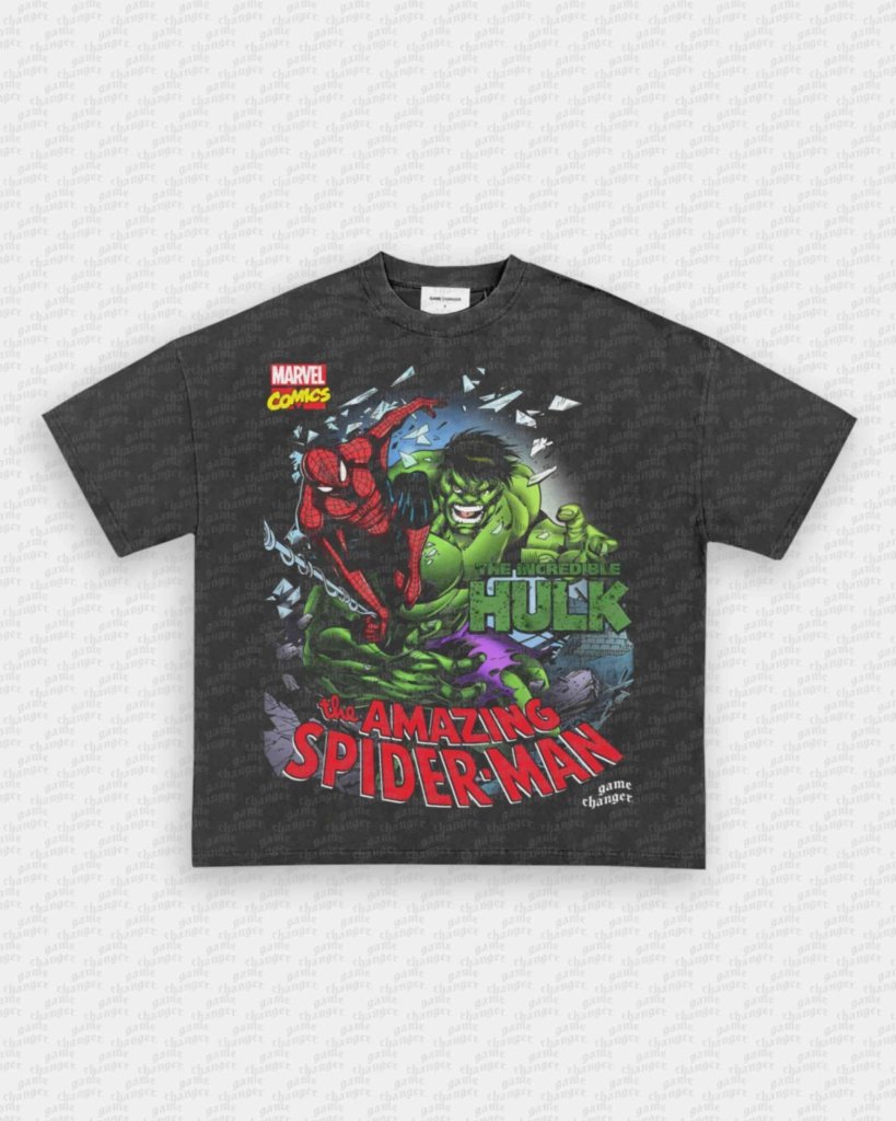 SPIDER MAN VS HULK V2 TEE - WINS™ GAME CHANGERS TEE - WINS LA