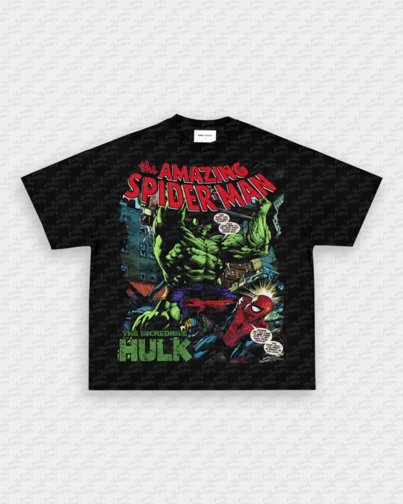 SPIDER MAN VS HULK V3 TEE - WINS™ GAME CHANGERS TEE - WINS LA