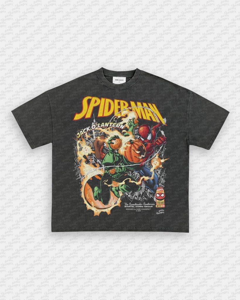 SPIDER - MAN VS JACK O' LANTERN V2 TEE - WINS™ GAME CHANGERS TEE - WINS LA