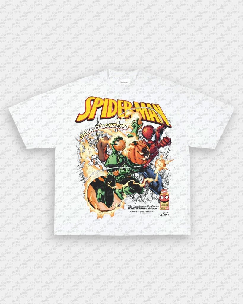 SPIDER - MAN VS JACK O' LANTERN V2 TEE - WINS™ GAME CHANGERS TEE - WINS LA