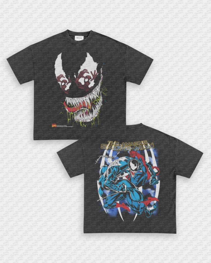 SPIDER - MAN VS VENOM TEE - [DS] - WINS™ GAME CHANGERS TEE - WINS LA