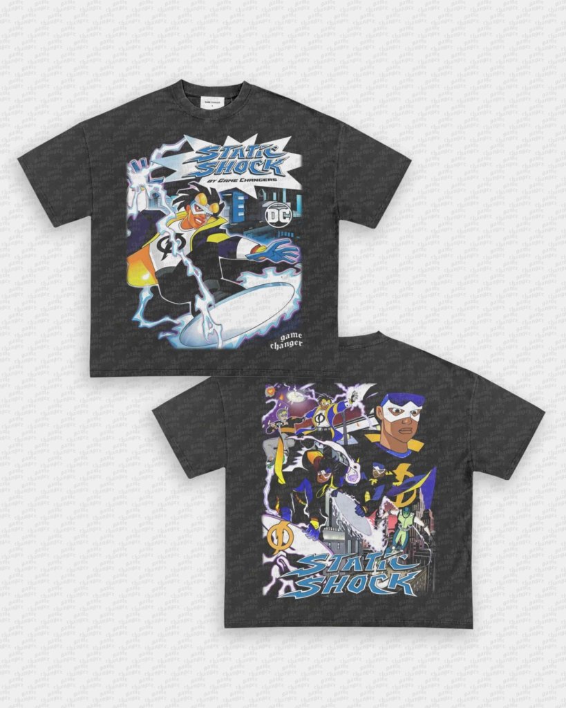 STATIC SHOCK TEE - [DS] - WINS™ GAME CHANGERS TEE - WINS LA