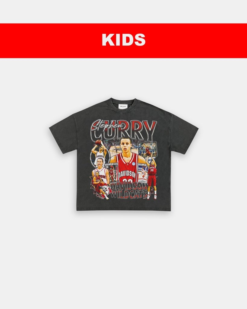 STEPHEN CURRY - DAVIDSON - KIDS TEE - WINS™ GAME CHANGERS TEE - WINS LA