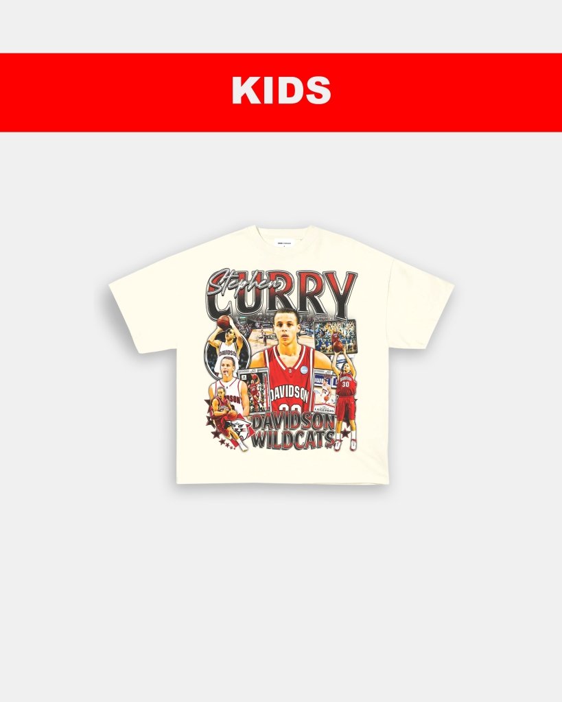 STEPHEN CURRY - DAVIDSON - KIDS TEE - WINS™ GAME CHANGERS TEE - WINS LA