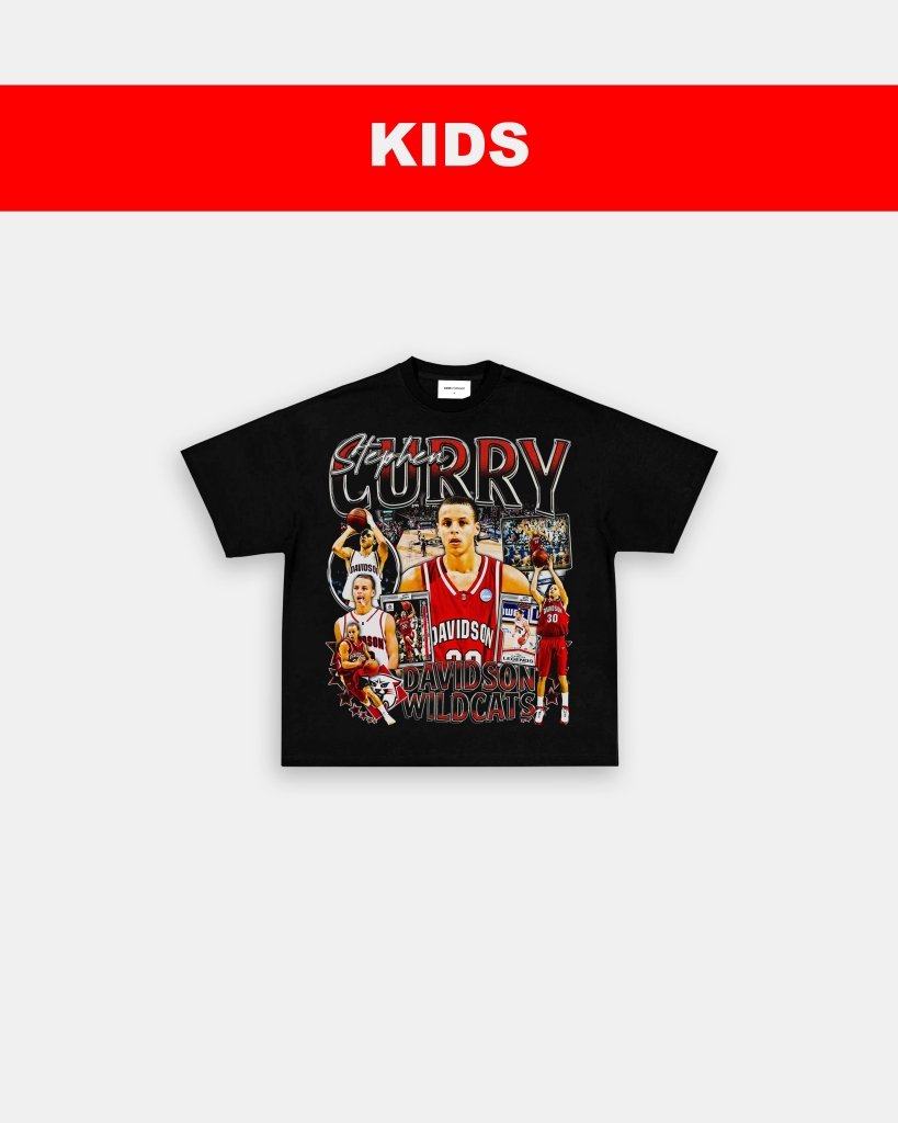 STEPHEN CURRY - DAVIDSON - KIDS TEE - WINS™ GAME CHANGERS TEE - WINS LA