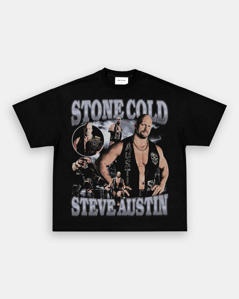 STONE COLD STEVE AUSTIN V2 TEE - WINS™ GAME CHANGERS TEE - WINS LA