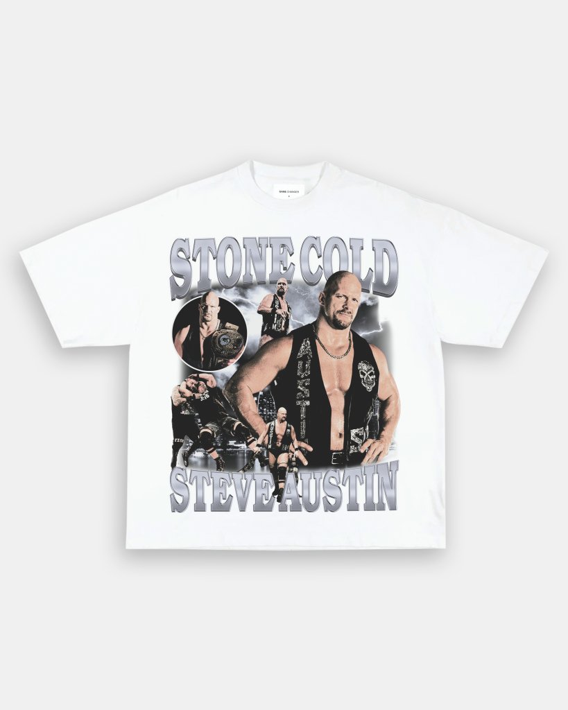 STONE COLD STEVE AUSTIN V2 TEE - WINS™ GAME CHANGERS TEE - WINS LA