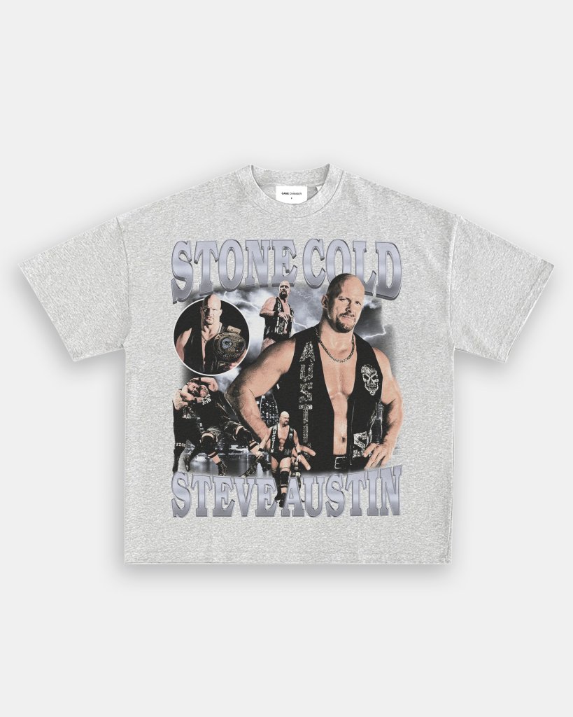 STONE COLD STEVE AUSTIN V2 TEE - WINS™ GAME CHANGERS TEE - WINS LA