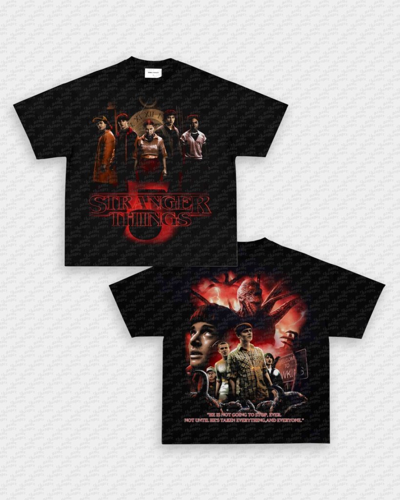 STRANGER THINGS 5 TEE - [DS] - WINS™ GAME CHANGERS TEE - WINS LA