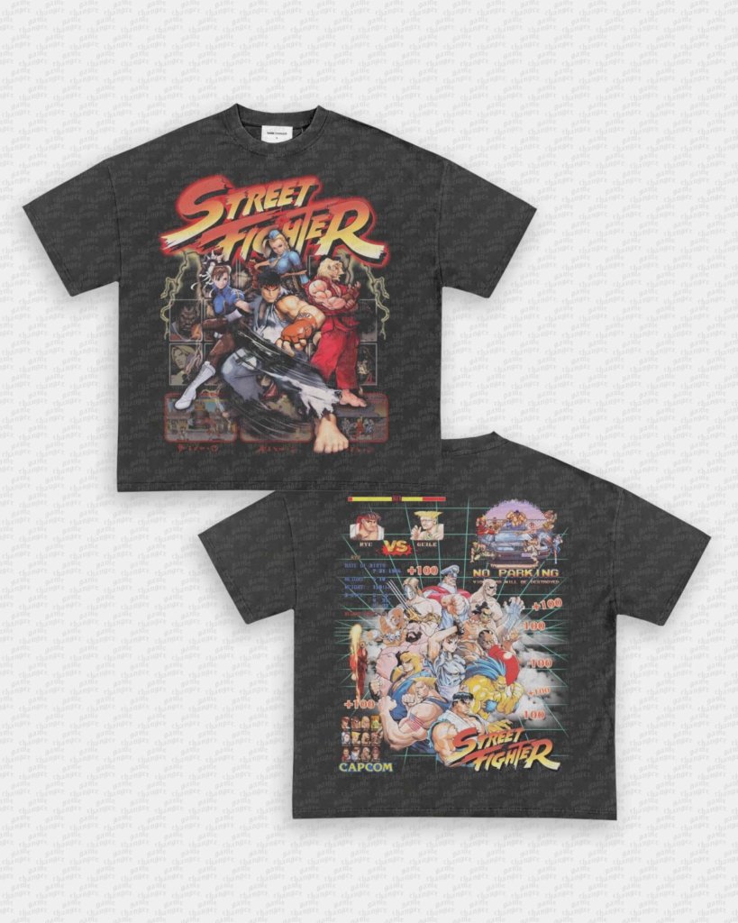 STREET FIGHTER TEE - [DS] - WINS™ GAME CHANGERS TEE - WINS LA