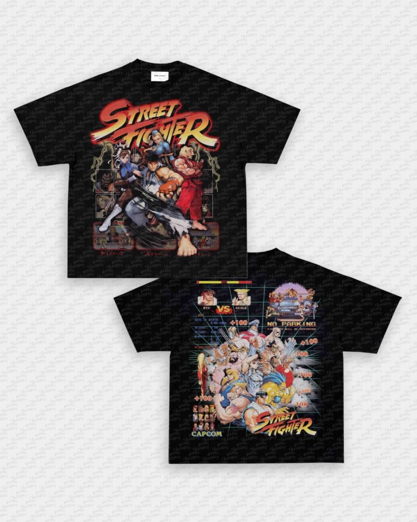 STREET FIGHTER TEE - [DS] - WINS™ GAME CHANGERS TEE - WINS LA