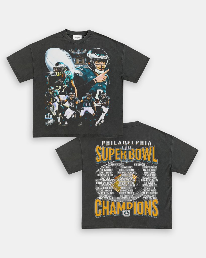 SUPER BOWL LII CHAMPS - EAGLES TEE - [DS] - WINS™ GAME CHANGERS TEE - WINS LA