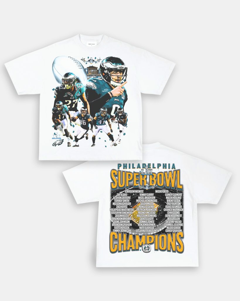 SUPER BOWL LII CHAMPS - EAGLES TEE - [DS] - WINS™ GAME CHANGERS TEE - WINS LA