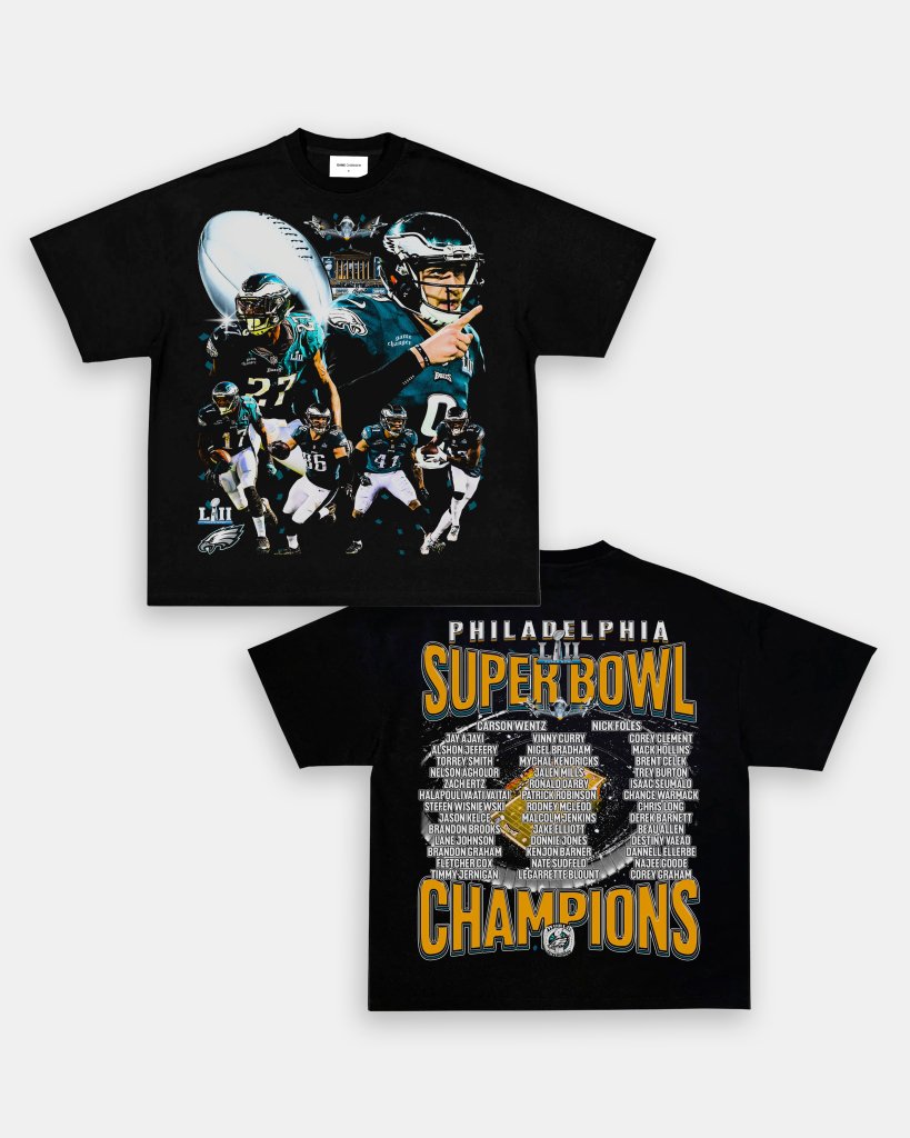 SUPER BOWL LII CHAMPS - EAGLES TEE - [DS] - WINS™ GAME CHANGERS TEE - WINS LA