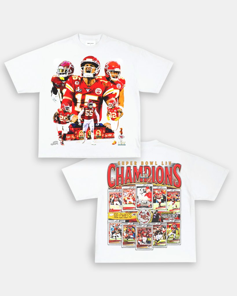 SUPER BOWL LIV CHAMPS - CHIEFS TEE - [DS] - WINS™ GAME CHANGERS TEE - WINS LA