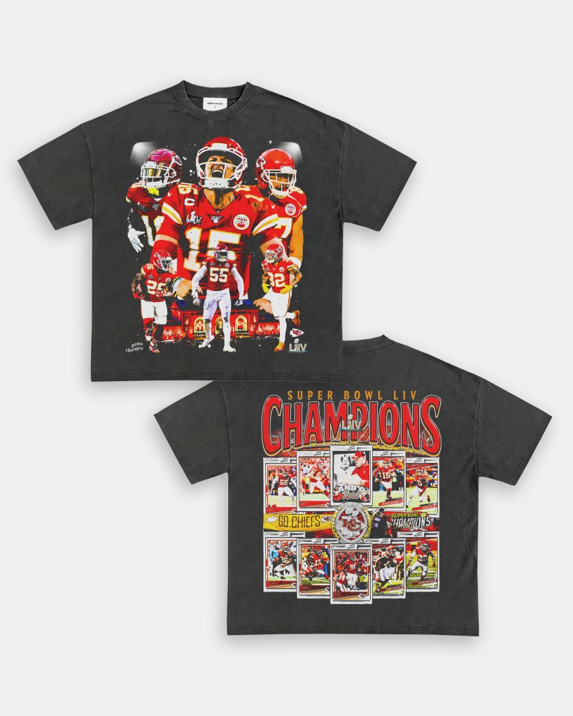 SUPER BOWL LIV CHAMPS - CHIEFS TEE - [DS] - WINS™ GAME CHANGERS TEE - WINS LA