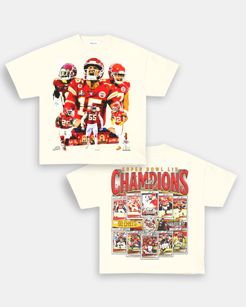 SUPER BOWL LIV CHAMPS - CHIEFS TEE - [DS] - WINS™ GAME CHANGERS TEE - WINS LA