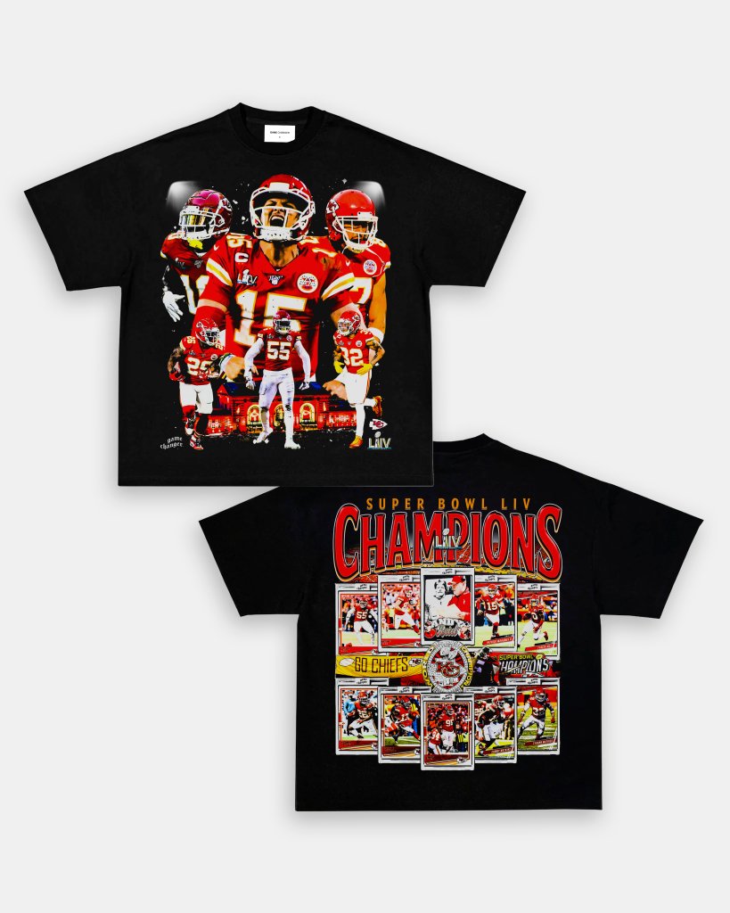 SUPER BOWL LIV CHAMPS - CHIEFS TEE - [DS] - WINS™ GAME CHANGERS TEE - WINS LA