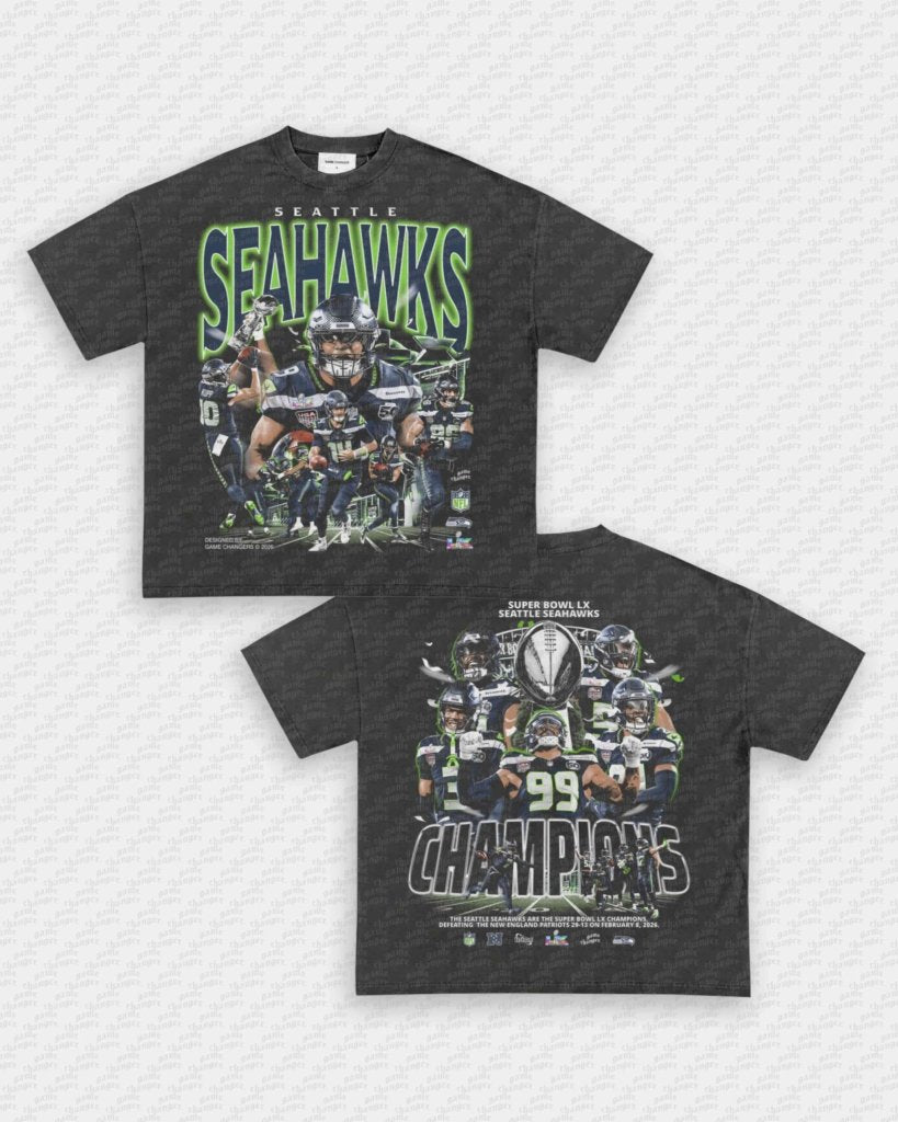 SUPER BOWL LX CHAMPS TEE - [DS] - WINS™ GAME CHANGERS TEE - WINS LA