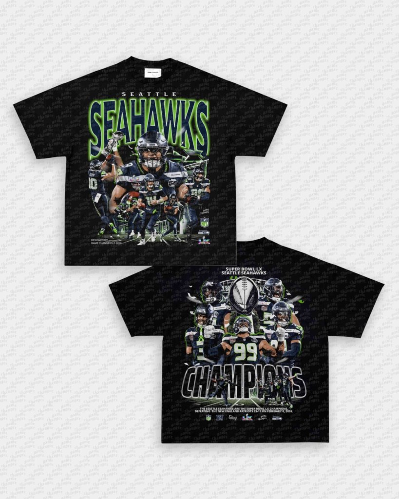 SUPER BOWL LX CHAMPS TEE - [DS] - WINS™ GAME CHANGERS TEE - WINS LA