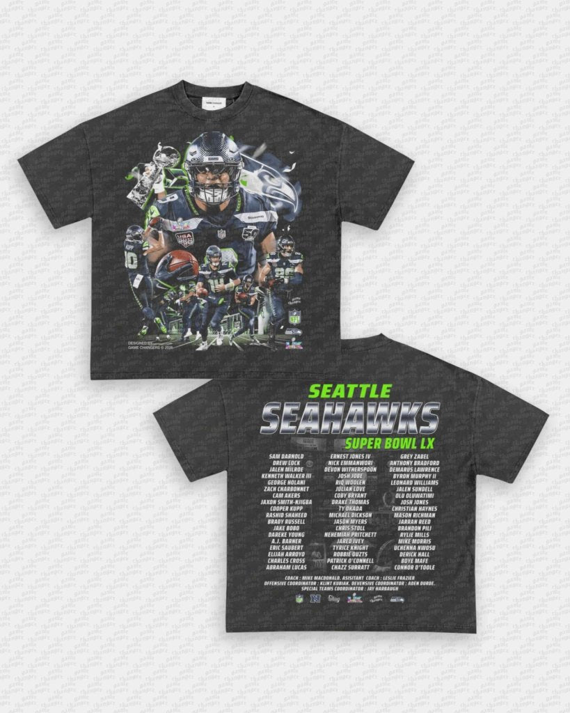 SUPER BOWL LX CHAMPS V2 TEE - [DS] - WINS™ GAME CHANGERS TEE - WINS LA