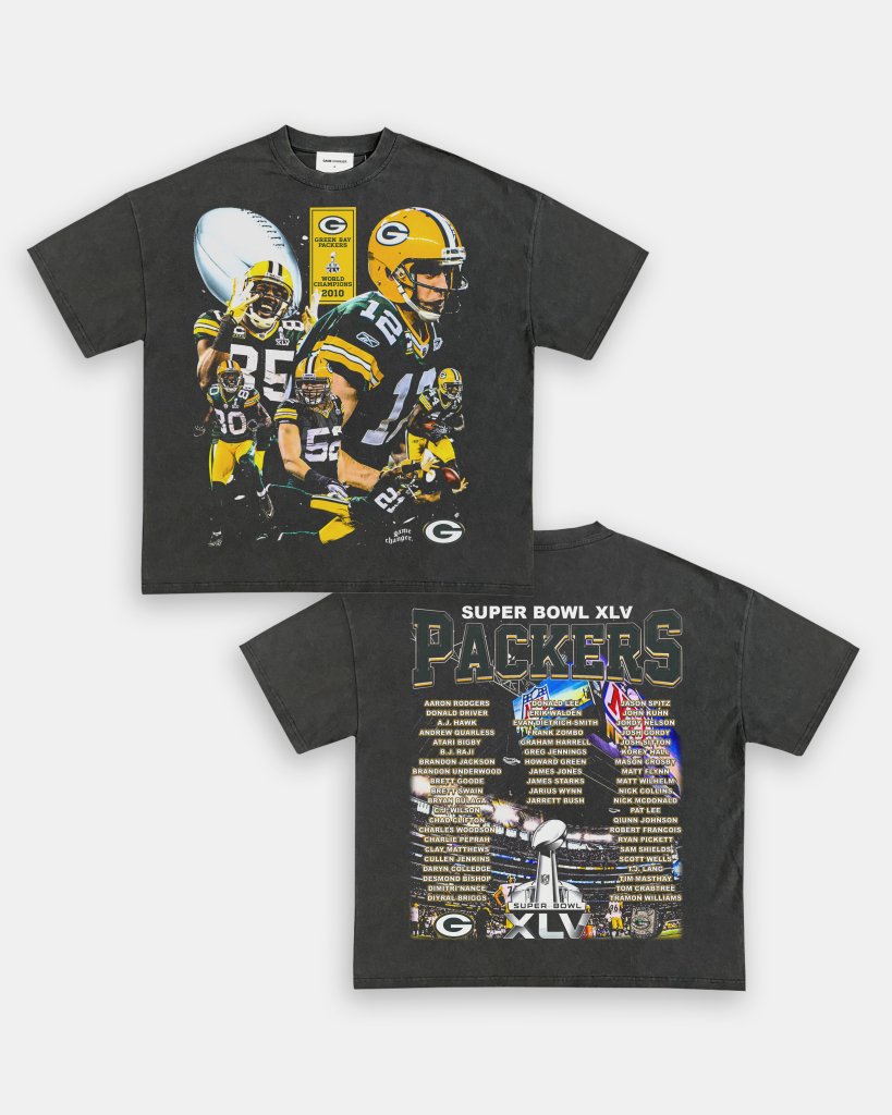 SUPER BOWL XLV CHAMPS - PACKERS TEE - [DS] - WINS™ GAME CHANGERS TEE - WINS LA